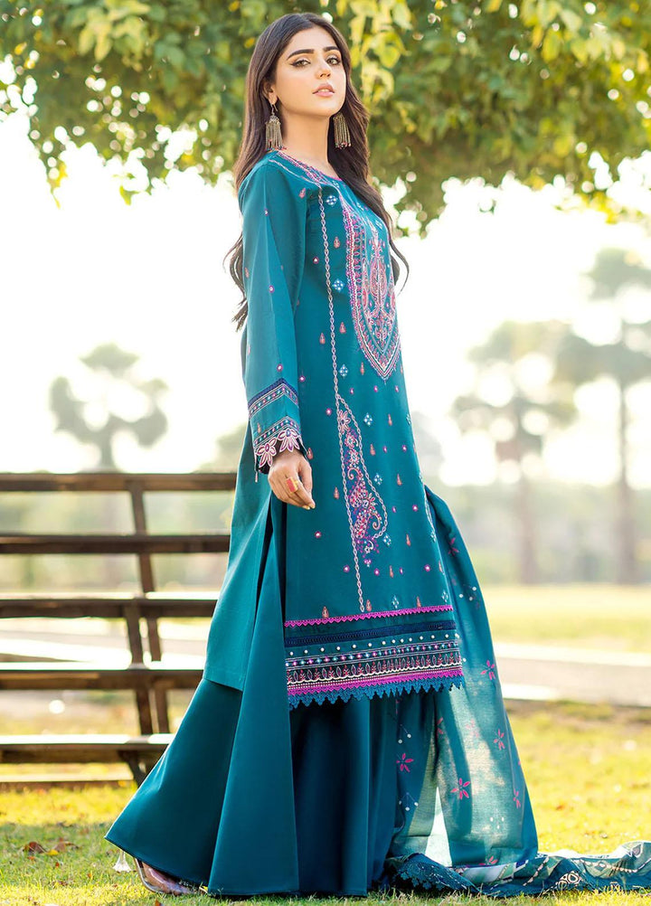 Mehr O Mah By Bin Ilyas Embroidered Lawn Suits Unstitched 3 Piece BI23MM 1816-A - Summer Collection