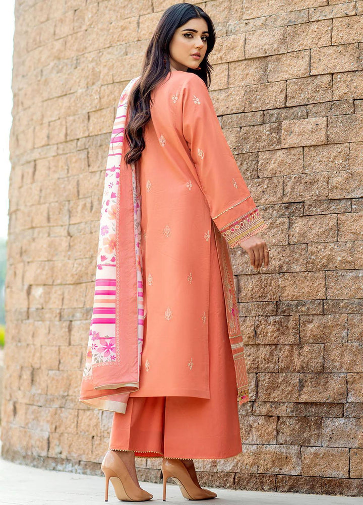 Mehr O Mah By Bin Ilyas Embroidered Lawn Suits Unstitched 3 Piece BI23MM 1817-A - Summer Collection