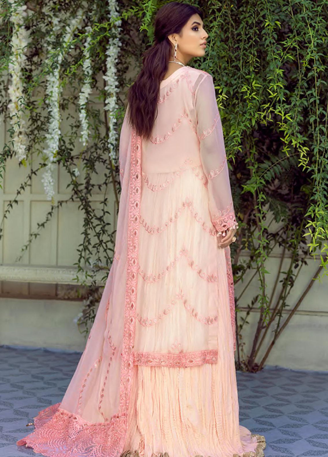 Mehrbano by Al Zohaib Embroidered Chiffon Suits Unstitched 3 Piece AZ22MF 08 - Formal Collection