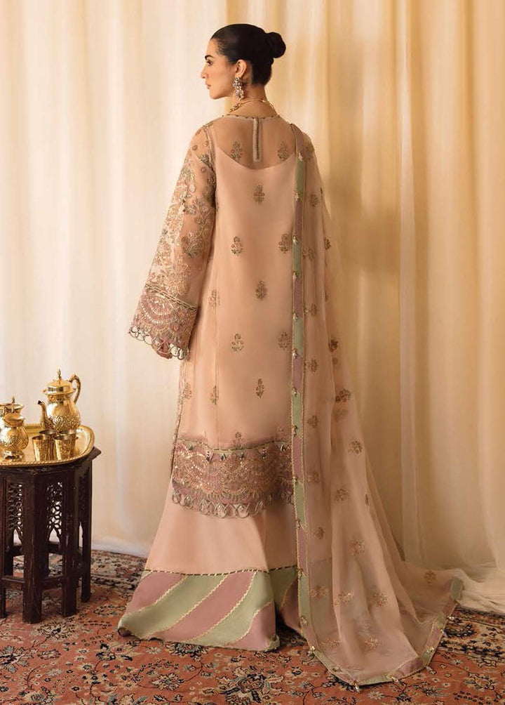 Mehrbano By Ayzel Embroidered Chiffon Suits Unstitched 3 Piece AAF23M AZ-V3-02 Everly - Luxury Collection