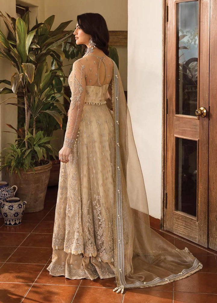 Mehrbano By Ayzel Embroidered Chiffon Suits Unstitched 3 Piece AAF23M AZ-V3-06 Ela - Luxury Collection