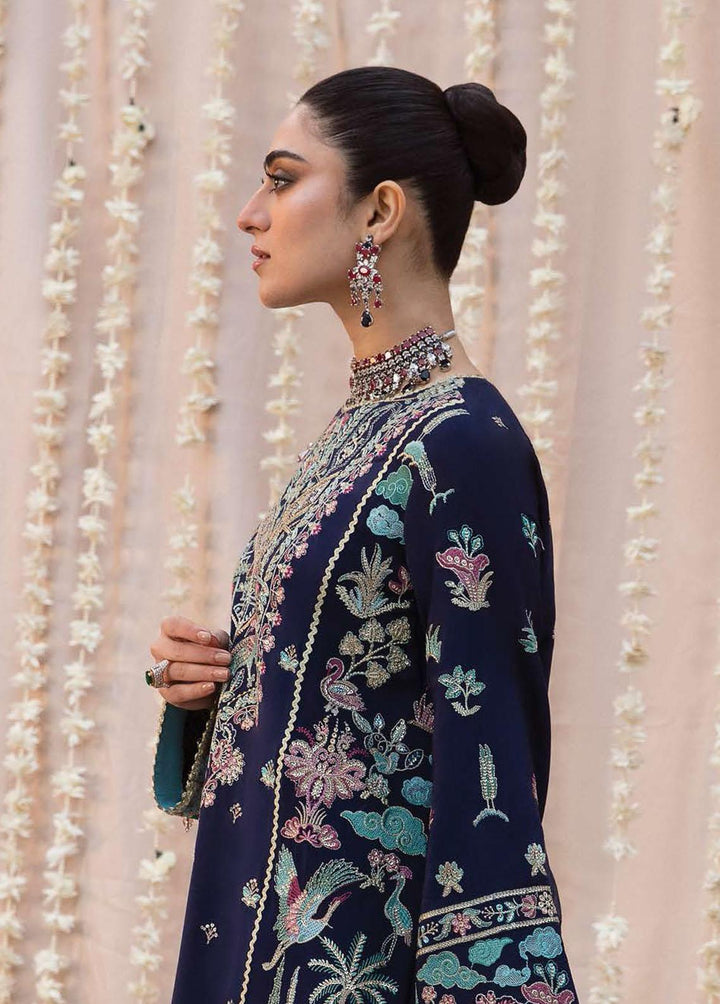 Mehrbano By Ayzel Embroidered Chiffon Suits Unstitched 3 Piece AAF23M AZ-V3-10 Annora - Luxury Collection
