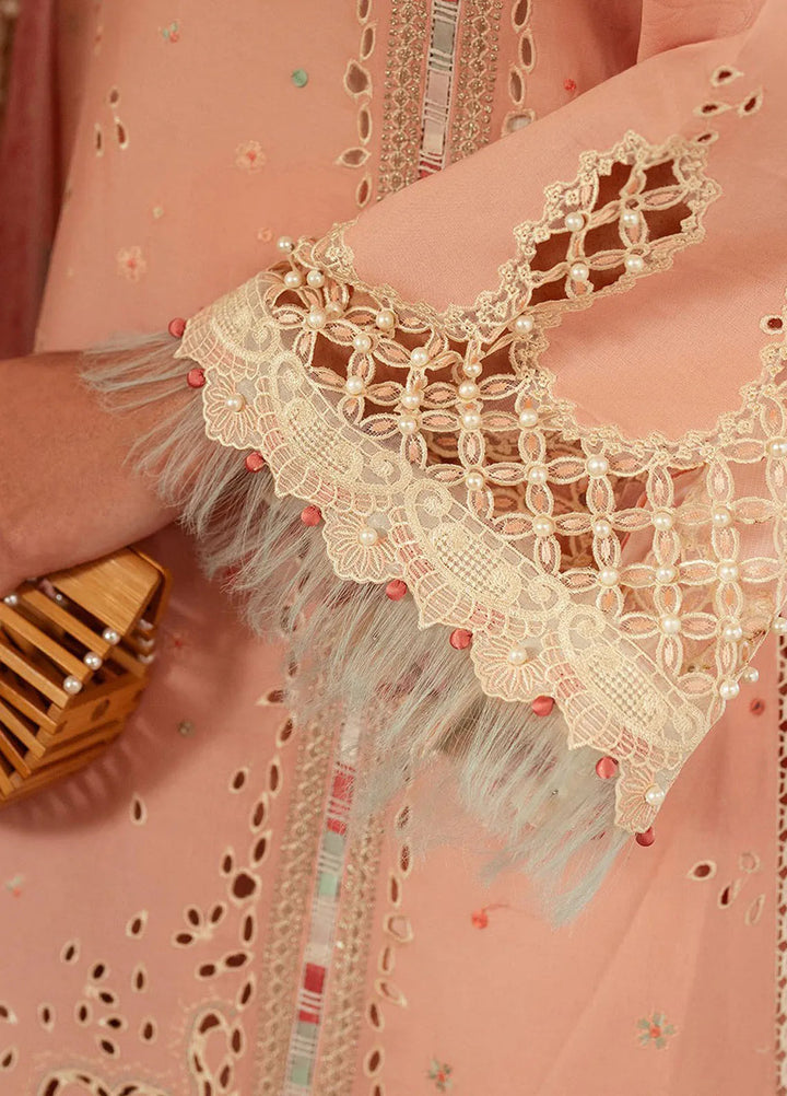 Mehroze by Bin Ilyas Embroidered Lawn Suit Unstitched 3 Piece BI25MS 91 B - Summer Collection