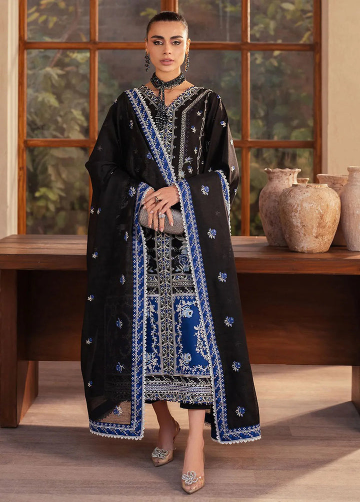 Mehroze by Bin Ilyas Embroidered Lawn Suit Unstitched 3 Piece BI25MS 95 B - Summer Collection
