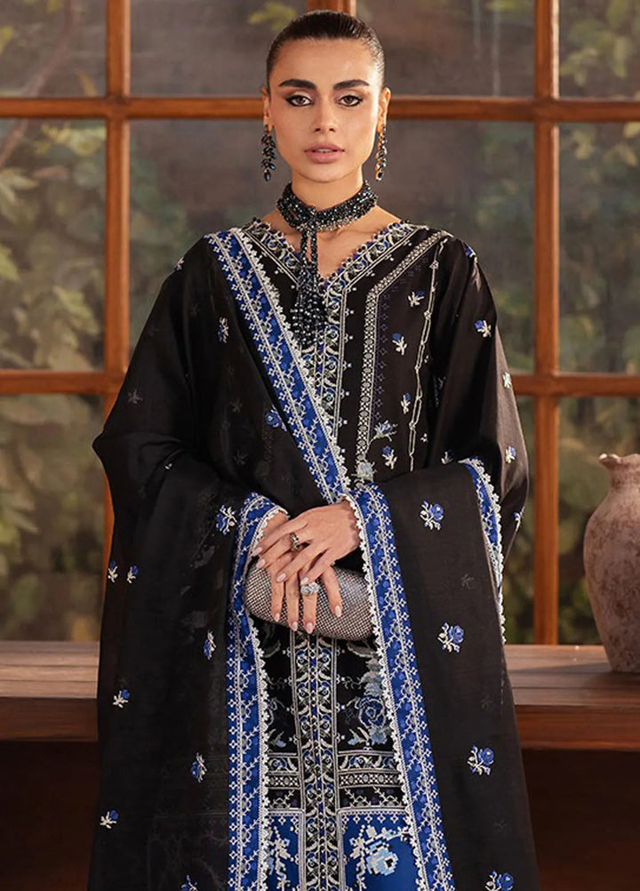 Mehroze by Bin Ilyas Embroidered Lawn Suit Unstitched 3 Piece BI25MS 95 B - Summer Collection