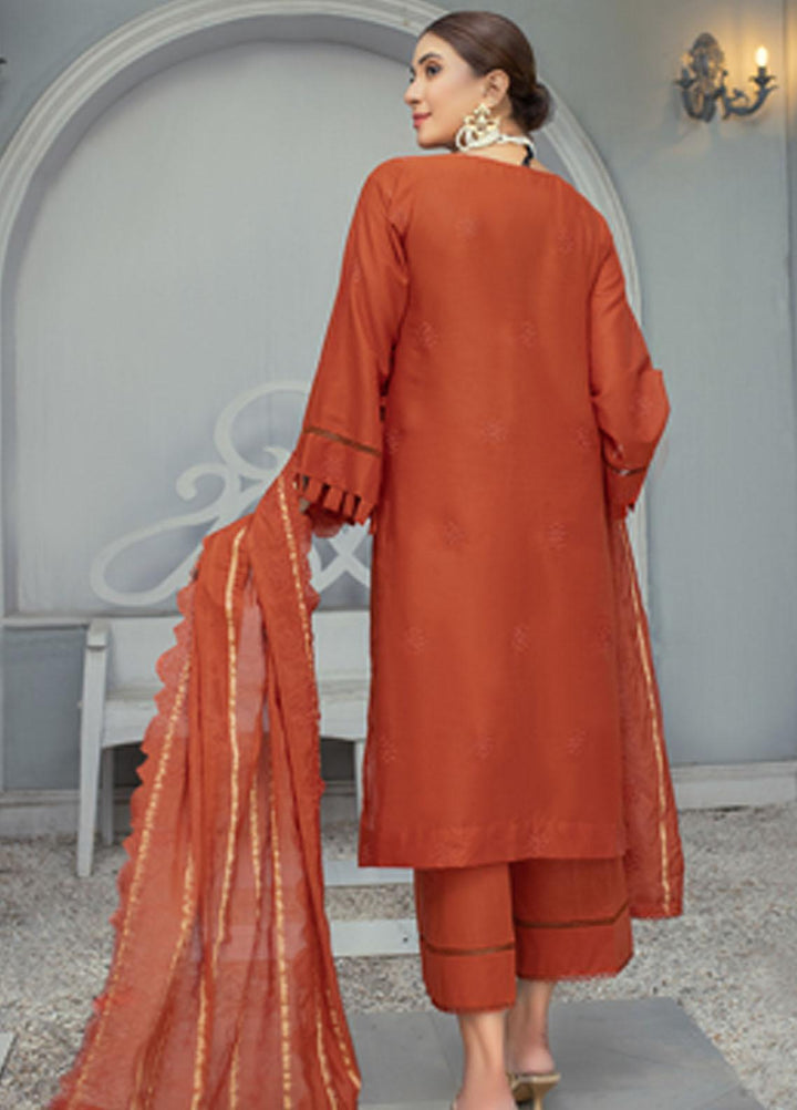 Mehru By Mahnur Embroidered Chikankari Lawn Suits Unstitched 3 Piece MN23MH D-11 - Eid Collection