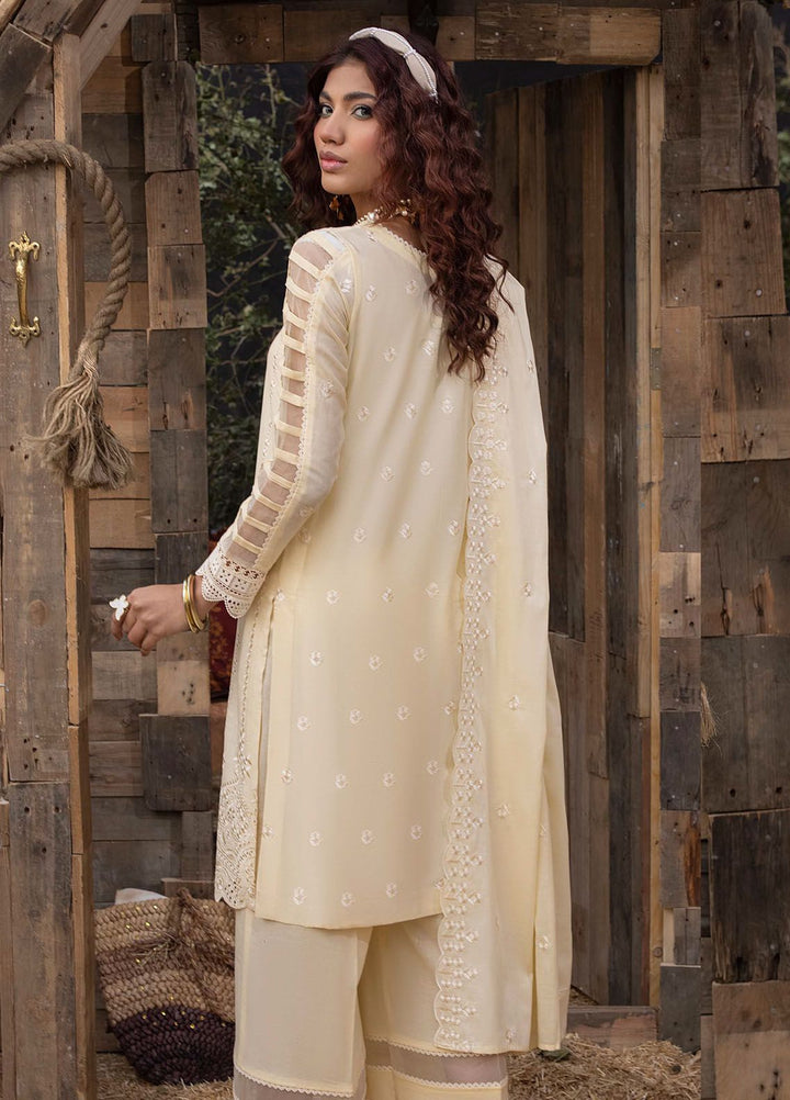Mehru By Mahnur Embroidered Lawn Suits Unstitched 3 Piece MN24MR D-08 - Summer Collection