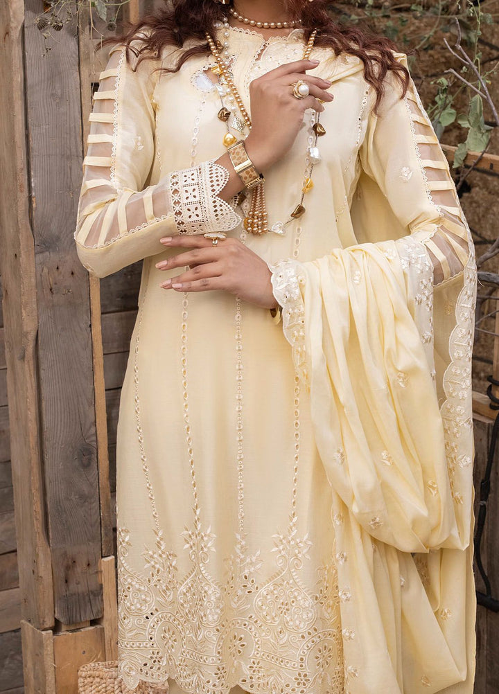 Mehru By Mahnur Embroidered Lawn Suits Unstitched 3 Piece MN24MR D-08 - Summer Collection