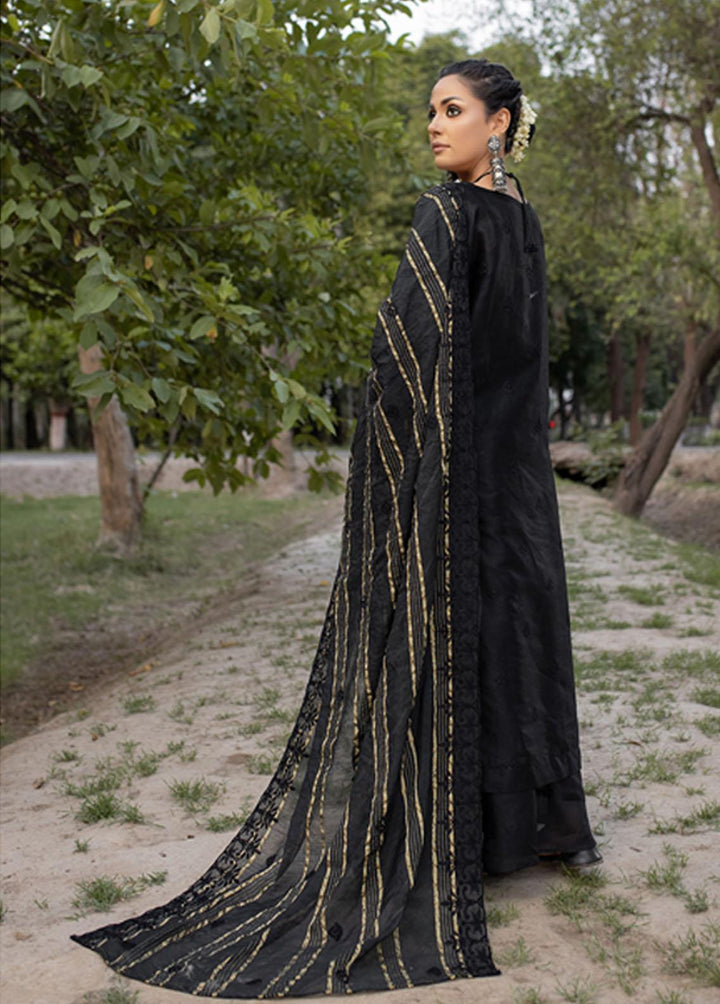 Mehru By Mahnur Embroidered Lawn Suits Unstitched 3 Piece MN23CK MEE-10 - Luxury Collection