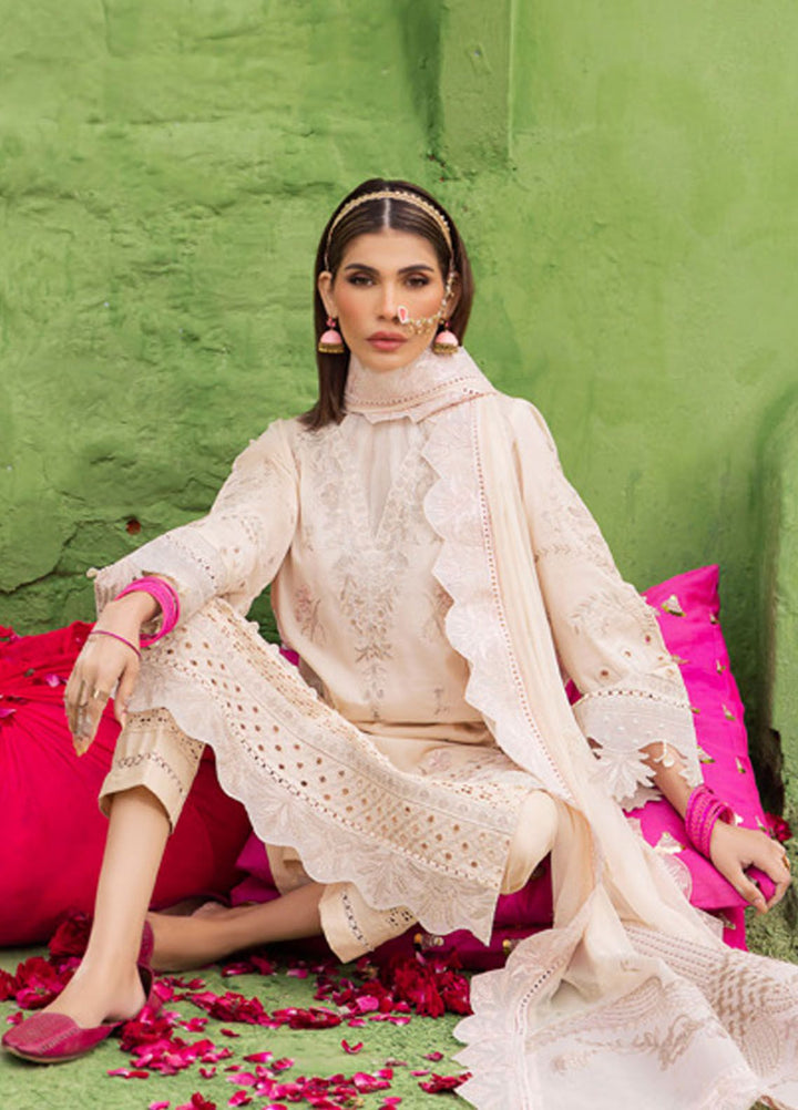 Mela by Nureh Embroidered Lawn Suit Unstitched 3 Piece NU24MF NDS-104 - Festive Summer Collection