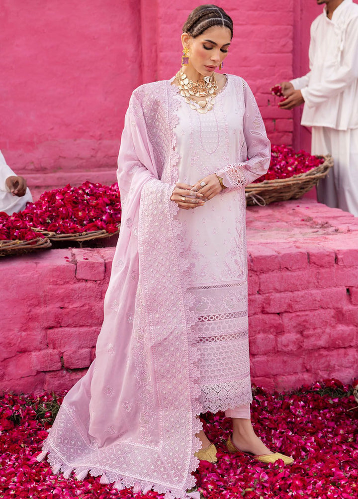 Mela by Nureh Embroidered Lawn Suit Unstitched 3 Piece NU24MF NDS-106 - Festive Summer Collection