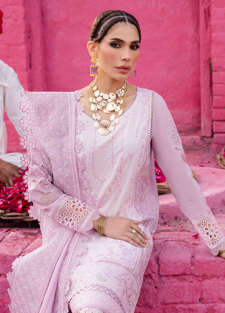 Mela by Nureh Embroidered Lawn Suit Unstitched 3 Piece NU24MF NDS-106 - Festive Summer Collection