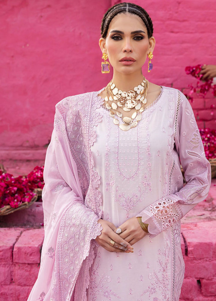 Mela by Nureh Embroidered Lawn Suit Unstitched 3 Piece NU24MF NDS-106 - Festive Summer Collection