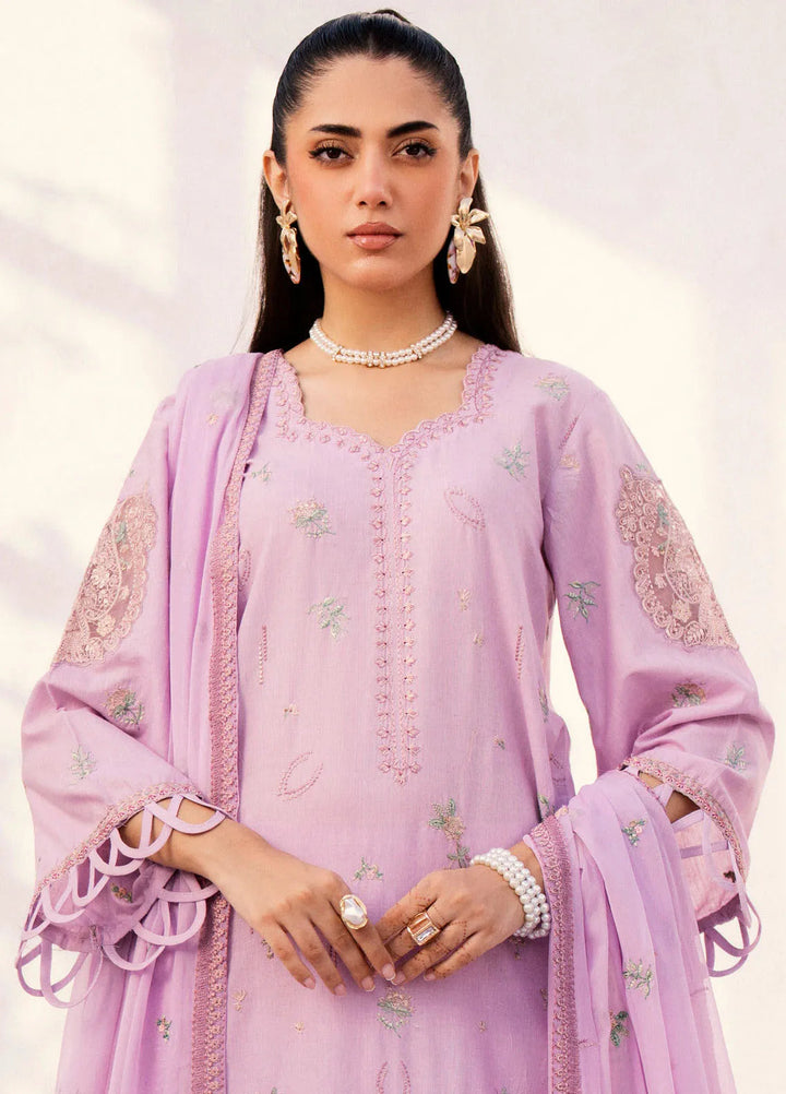 Mellisa By Emaan Adeel Embroidered Lawn Suit Unstitched 3 Piece EA24M ME-05 Enzo - Summer Collection