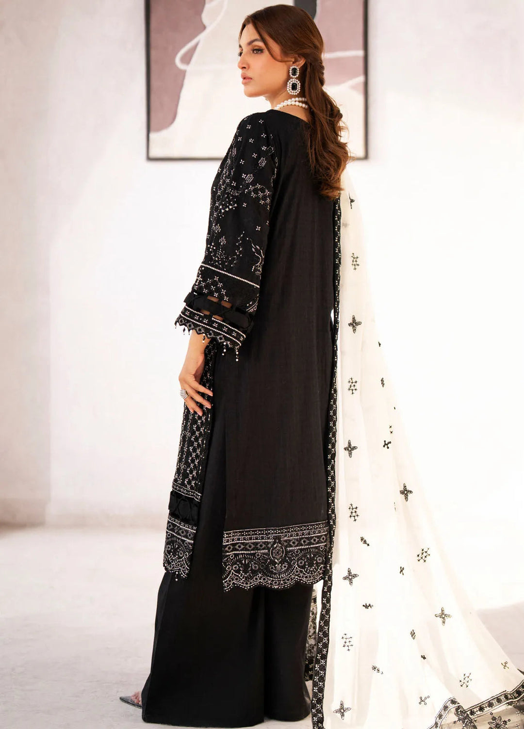 Mellisa By Emaan Adeel Embroidered Lawn Suit Unstitched 3 Piece EA24M ME-06 Orazio - Summer Collection