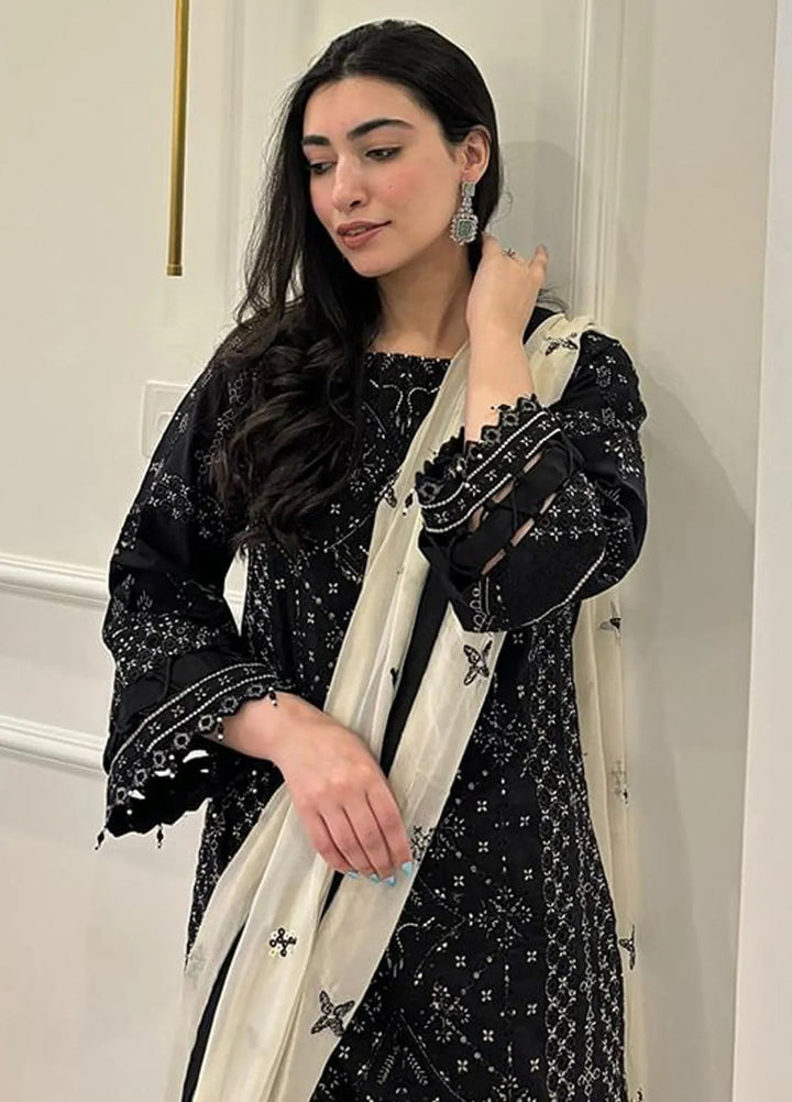 Mellisa By Emaan Adeel Embroidered Lawn Suit Unstitched 3 Piece EA24M ME-06 Orazio - Summer Collection