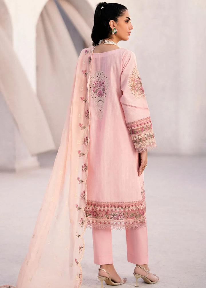 Mellisa By Emaan Adeel Embroidered Lawn Suit Unstitched 3 Piece EA24M ME-09 Rhea - Summer Collection