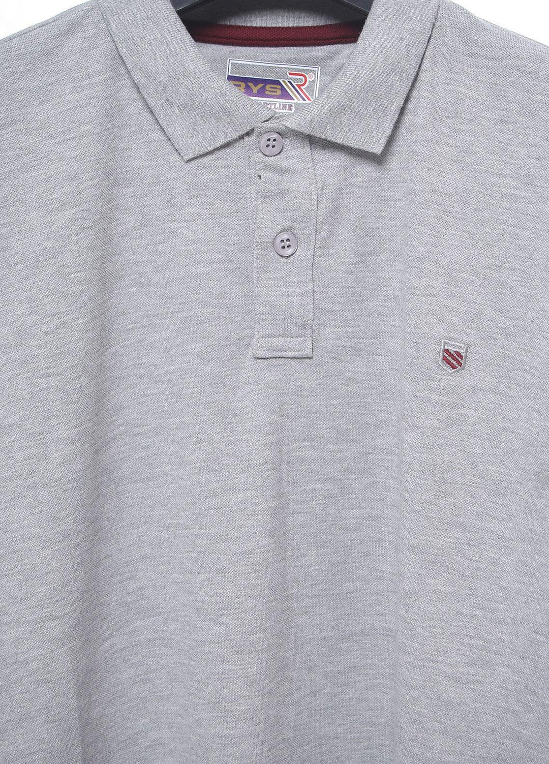 Sanaulla Exclusive Range Cotton Casual T-Shirts for Men -  3627 Light Grey