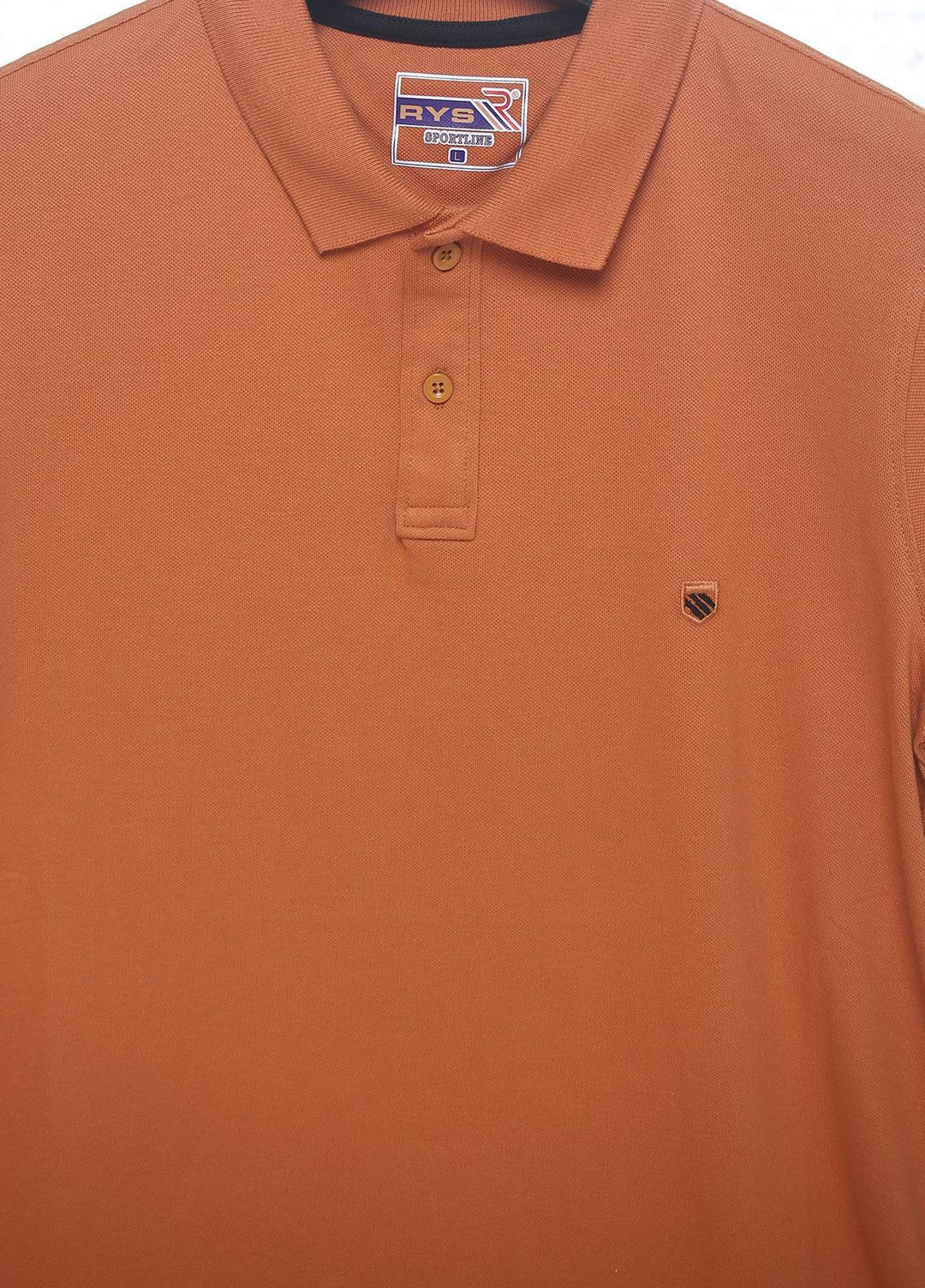 Sanaulla Exclusive Range Cotton Casual Men T-Shirts -  3627 Orange