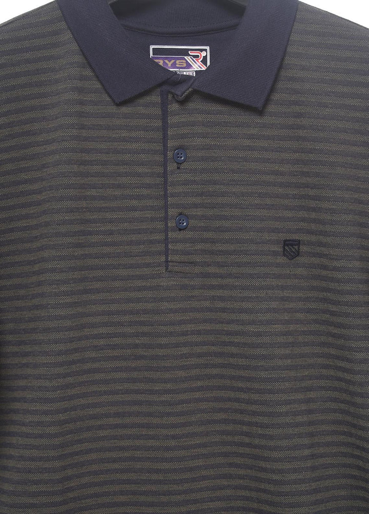 Sanaulla Exclusive Range Cotton Casual Men T-Shirts -  5069 D-Grey