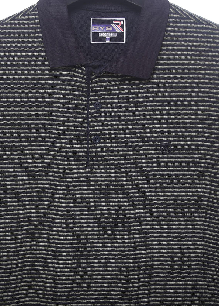 Sanaulla Exclusive Range Cotton Casual Men T-Shirts -  D-5210 Green