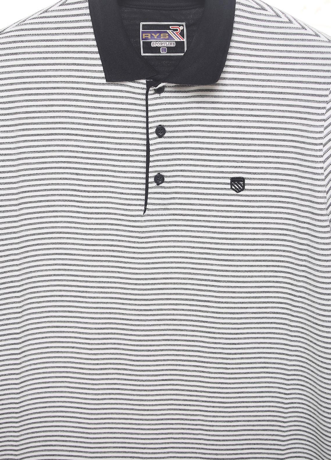 Sanaulla Exclusive Range Cotton Casual T-Shirts for Men -  D-5210 White