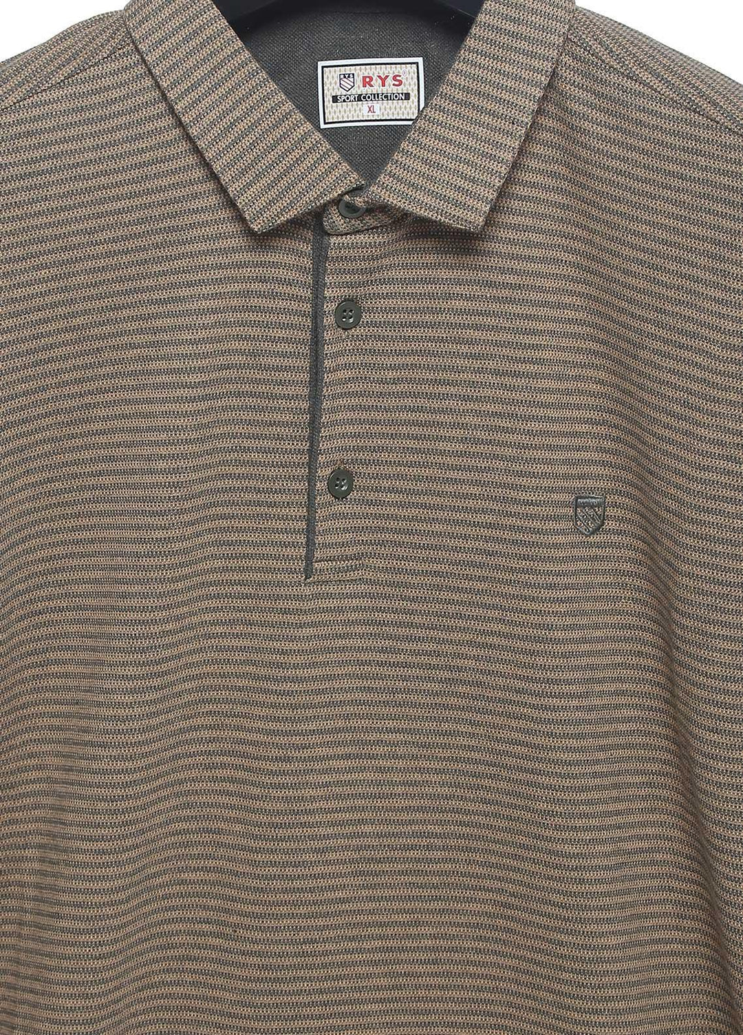 Sanaulla Exclusive Range Cotton Casual Mens T-Shirts -  5087 Fawn