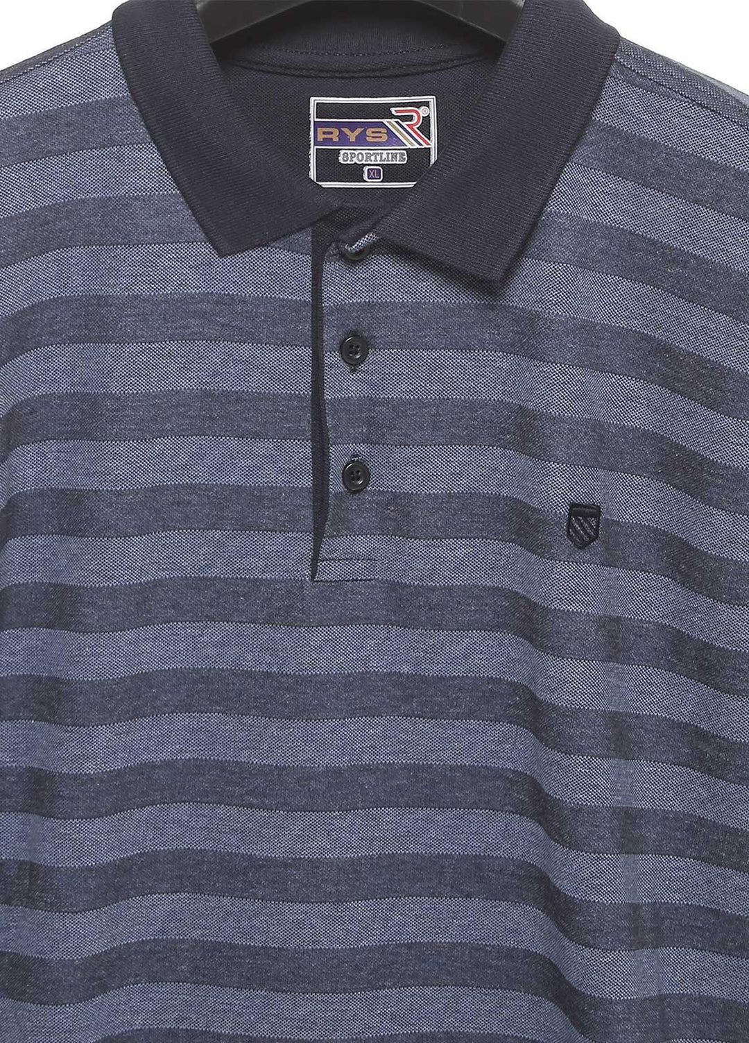 Sanaulla Exclusive Range Cotton Casual Mens T-Shirts -  5115 Blue