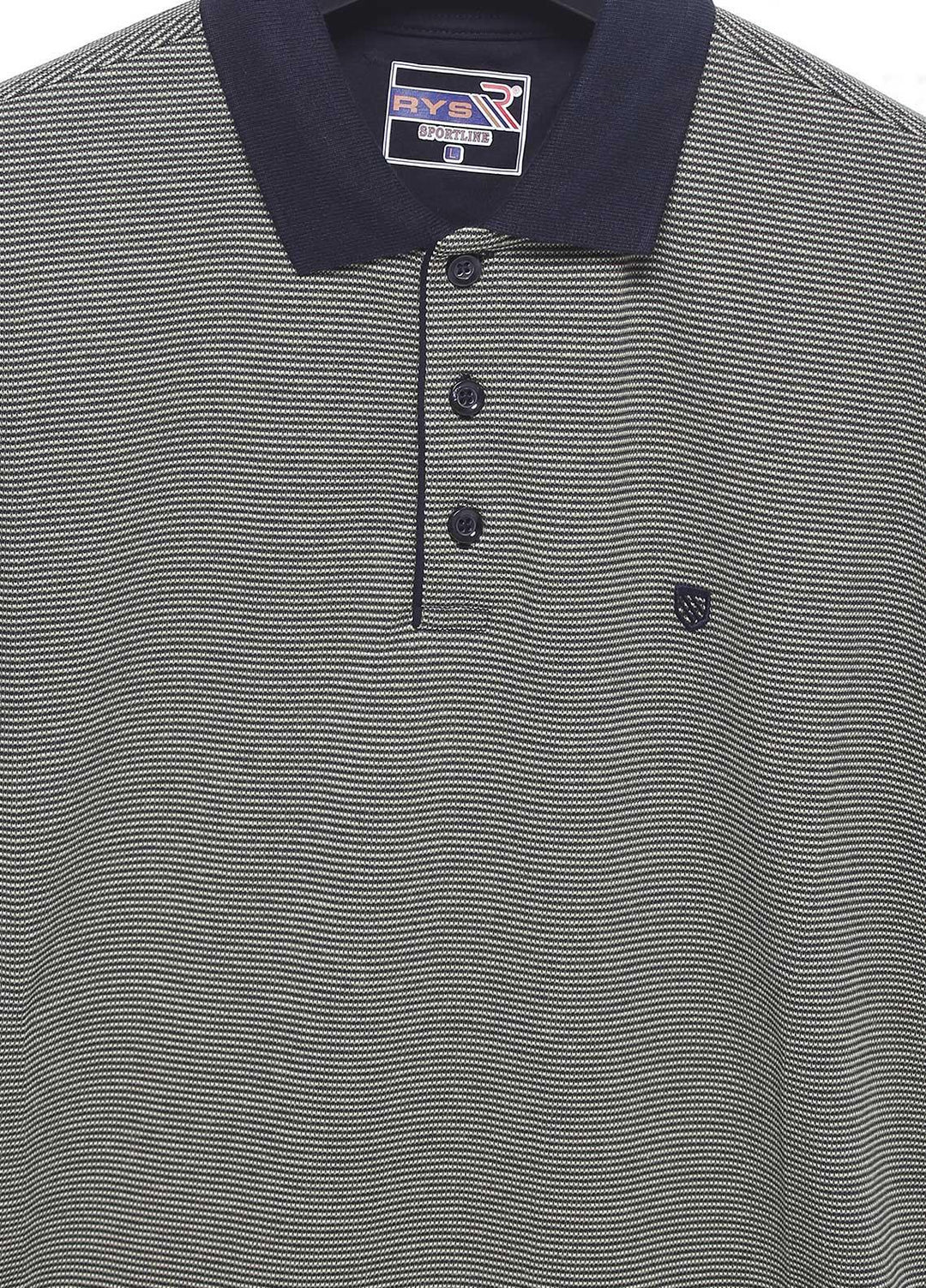 Sanaulla Exclusive Range Cotton Casual Mens T-Shirts -  D-5311 Green