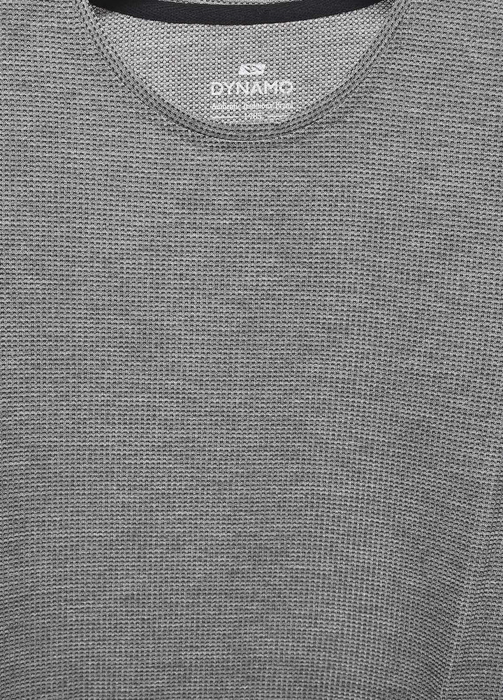 Sanaulla Exclusive Range Cotton Casual T-Shirts for Mens -  T622 Grey