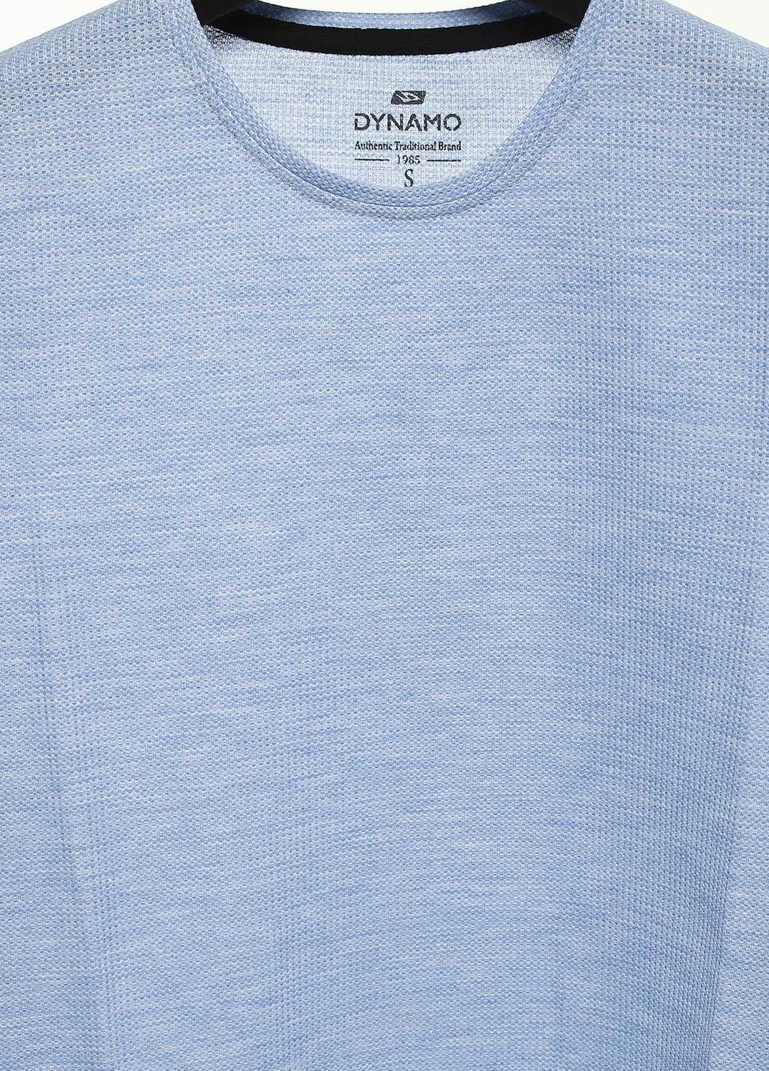 Sanaulla Exclusive Range Cotton Casual Mens T-Shirts -  T622 Sky Blue