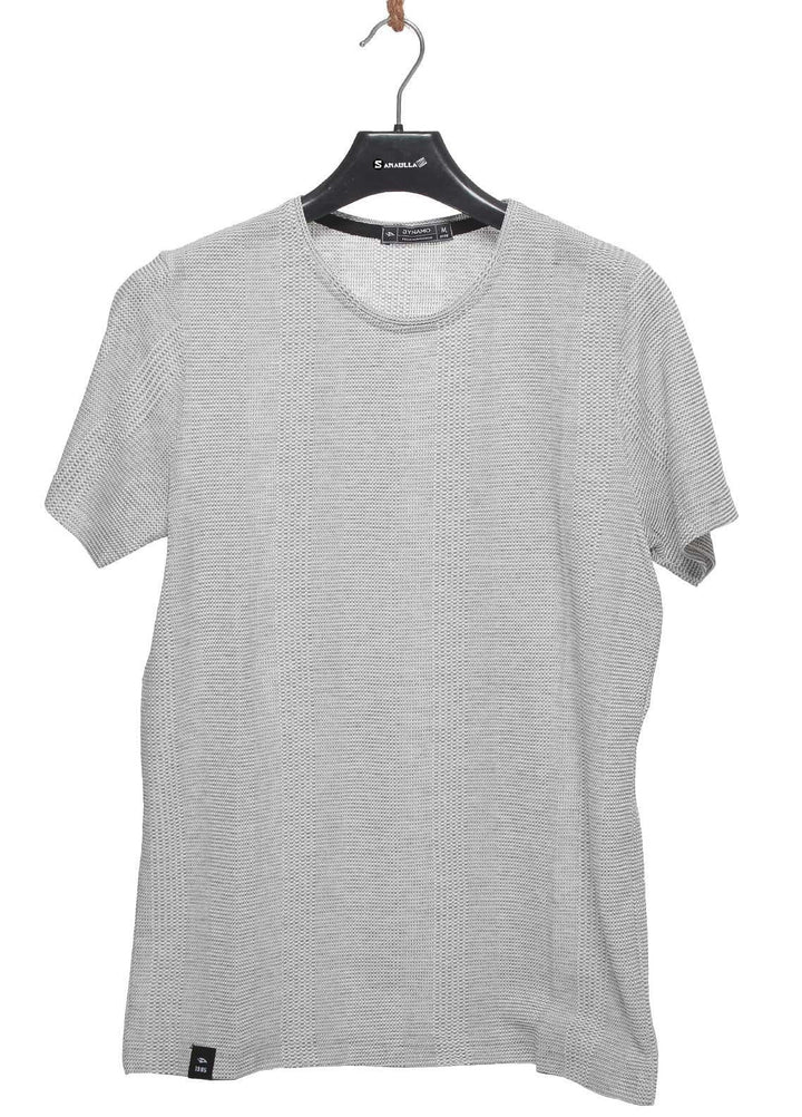 Sanaulla Exclusive Range Cotton Casual Mens T-Shirts -  T623 Light Grey