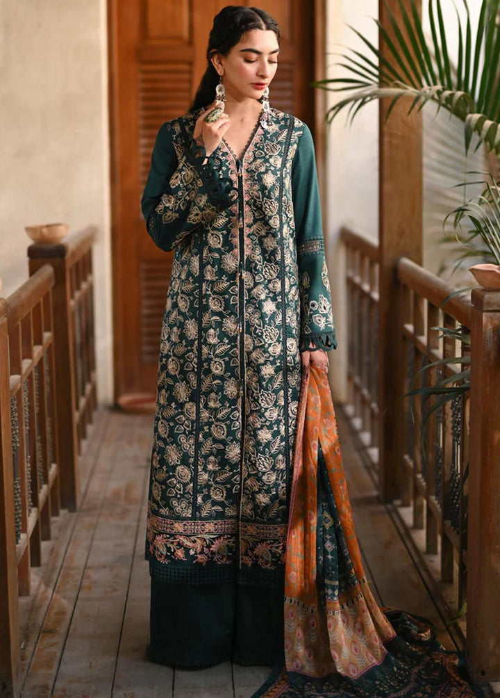 Menakumare By Aabyaan Embroidered Schiffli Suits Unstitched 3 Piece ABY23M AE-05 Mumtaz - Eid Collection
