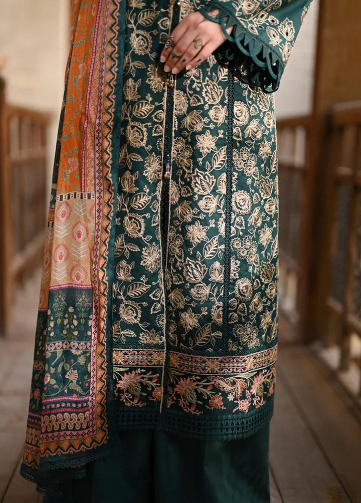 Menakumare By Aabyaan Embroidered Schiffli Suits Unstitched 3 Piece ABY23M AE-05 Mumtaz - Eid Collection