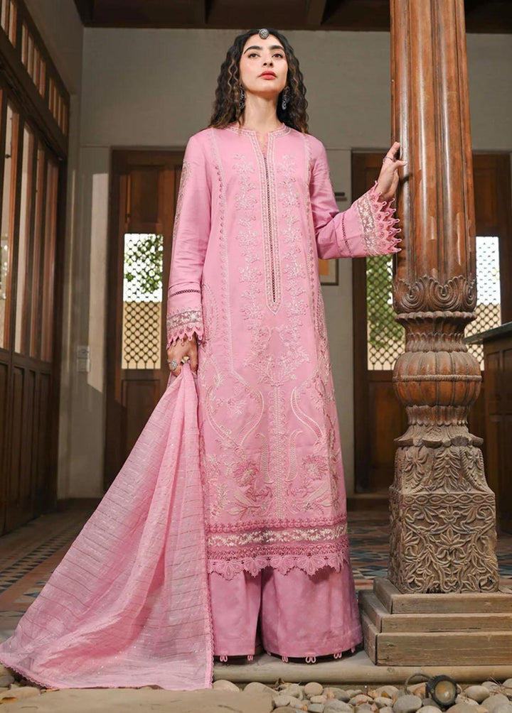 Menakumare By Aabyaan Embroidered Schiffli Suits Unstitched 3 Piece ABY23M AE-06 Leela - Eid Collection