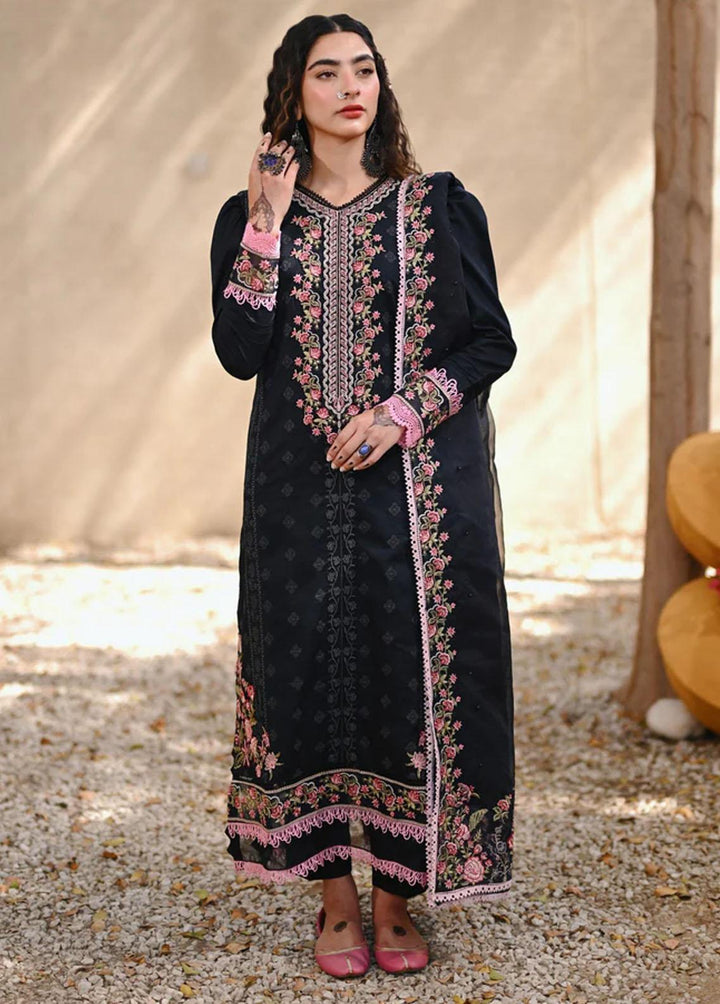 Menakumare By Aabyaan Embroidered Schiffli Suits Unstitched 3 Piece ABY23M AE-07 Shabnam - Eid Collection