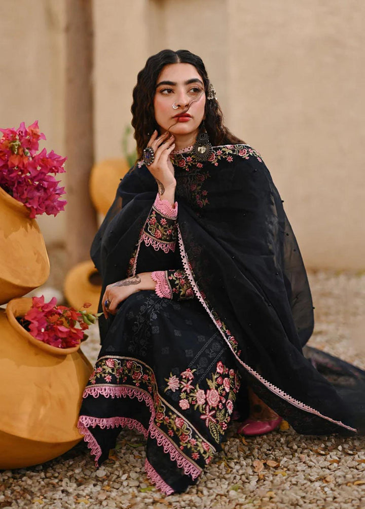 Menakumare By Aabyaan Embroidered Schiffli Suits Unstitched 3 Piece ABY23M AE-07 Shabnam - Eid Collection