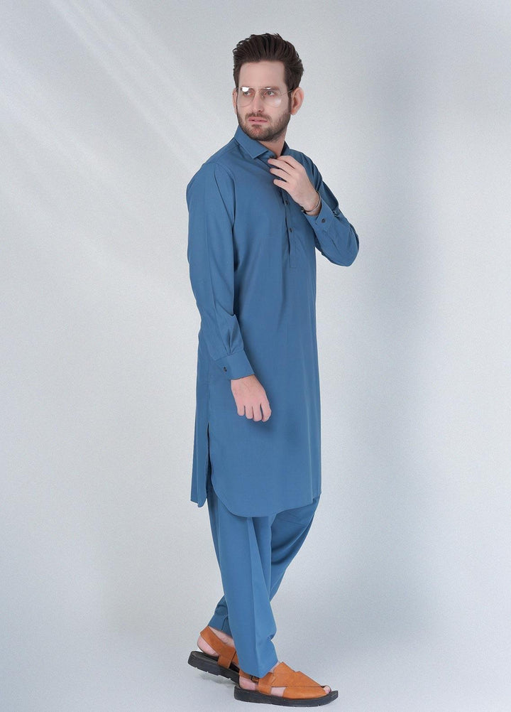 Brands & Blends Cotton Formal Shalwar Kameez for Men -  D#05 Froze