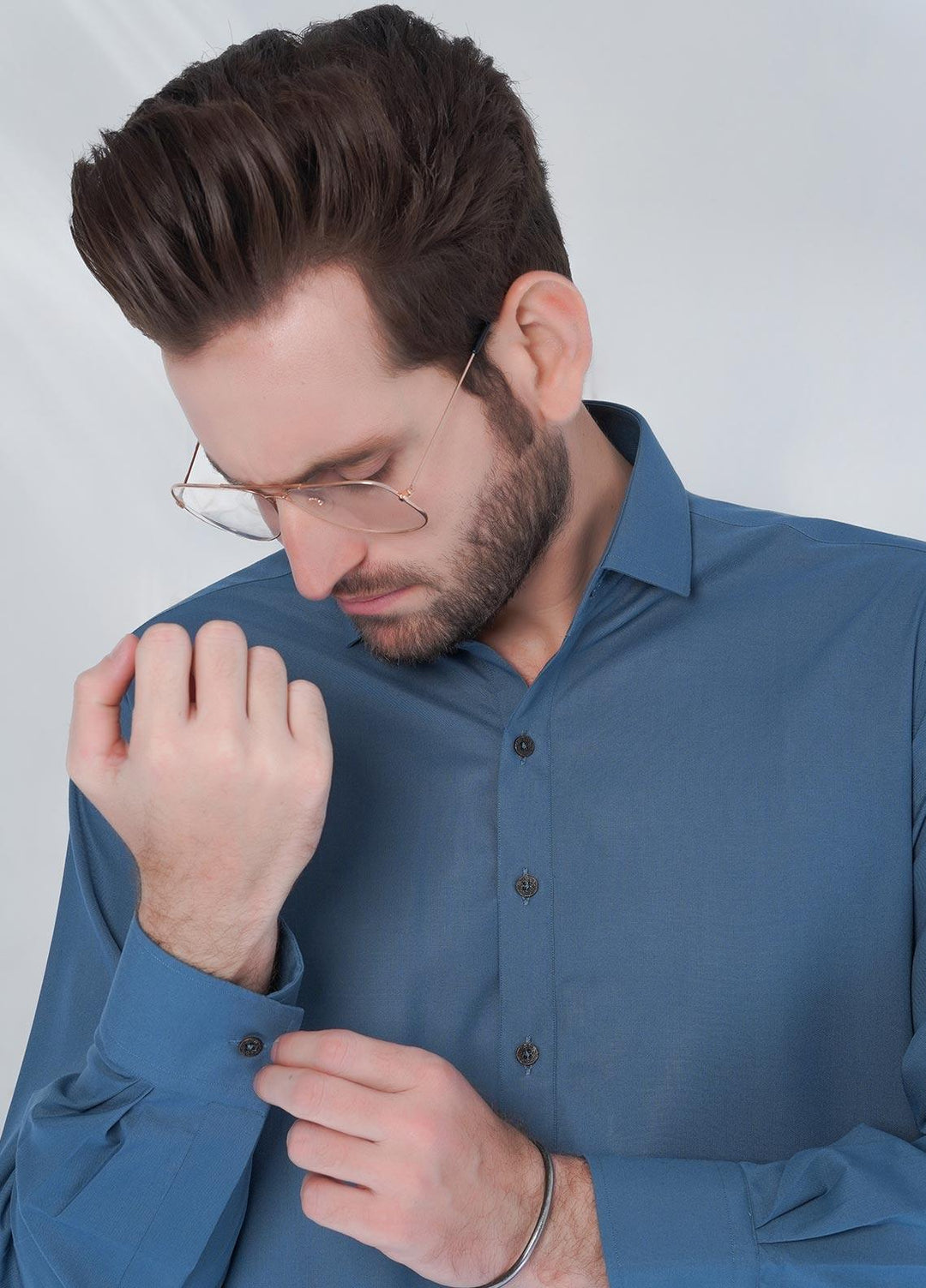 Brands & Blends Cotton Formal Shalwar Kameez for Men -  D#05 Froze