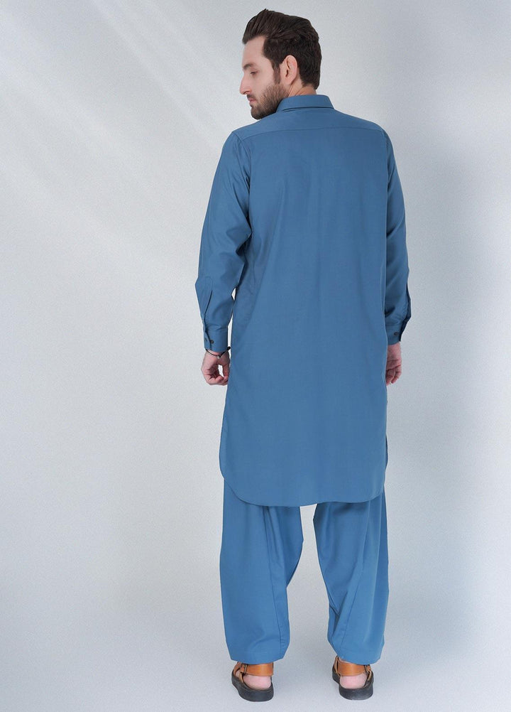 Brands & Blends Cotton Formal Shalwar Kameez for Men -  D#05 Froze
