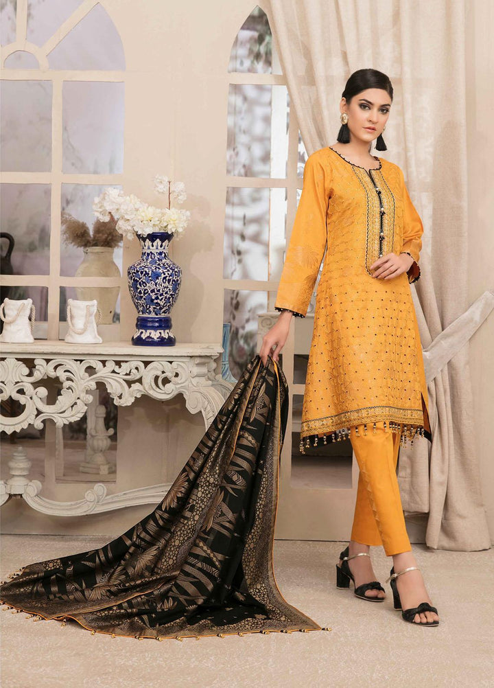 Mentonia by Riaz Arts Embroidered Banarsi Suits Unstitched 3 Piece RA21MB 03 - Summer Collection