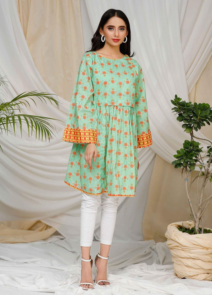 Modest Pret  Lawn Shirt Bella W102-Green