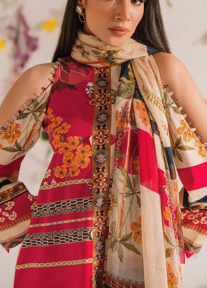 Meraki by Asifa & Nabeel Printed Lawn Suits Unstitched 2 Piece AN23M MKL-06 - Summer Collection