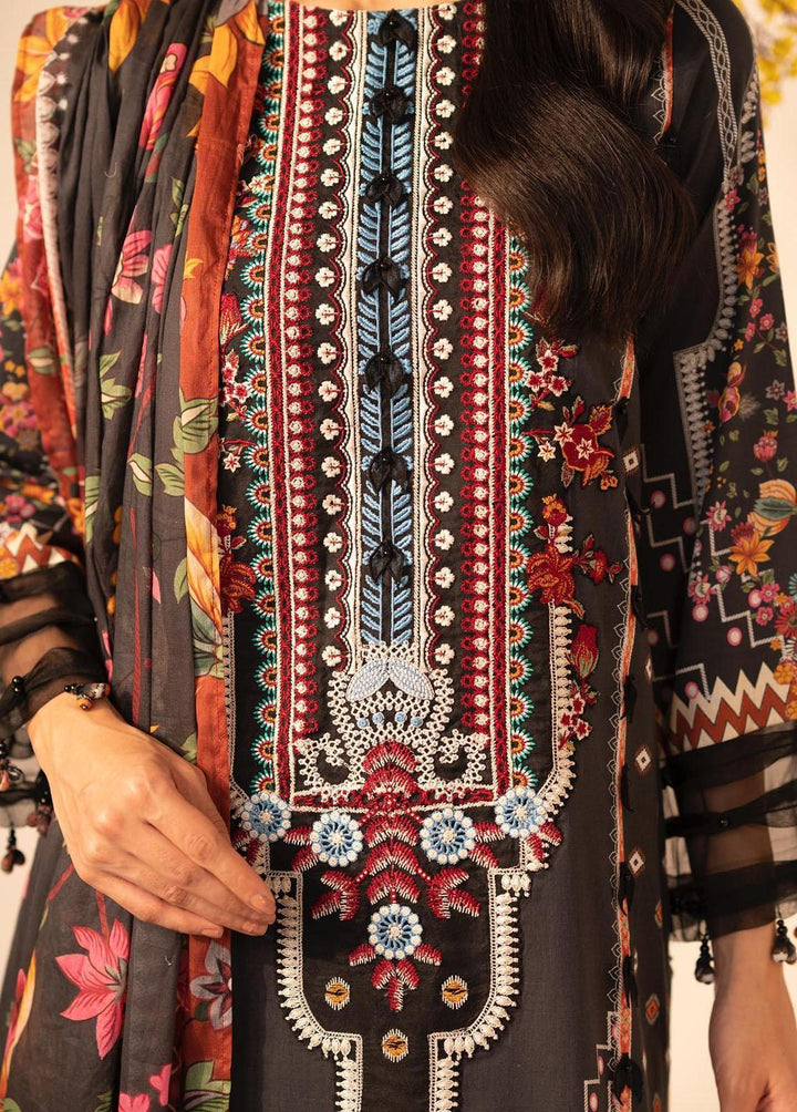 Meraki by Asifa & Nabeel Embroidered Lawn Suits Unstitched 3 Piece AN23M MKL-12 - Summer Collection