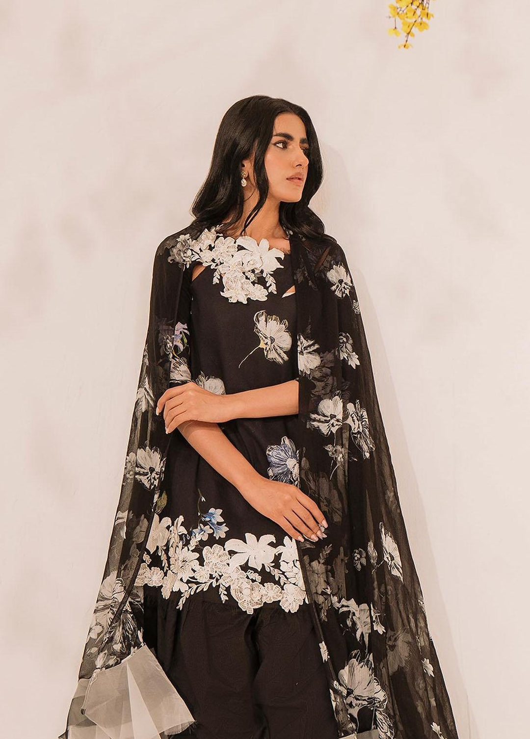 Meraki by Asifa & Nabeel Embroidered Lawn Suits Unstitched 3 Piece AN23M MKL-14 - Summer Collection