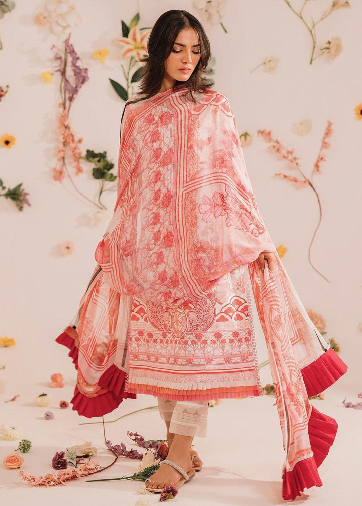 Meraki by Asifa & Nabeel Printed Lawn Suits Unstitched 3 Piece AN23M MKL-15 - Summer Collection