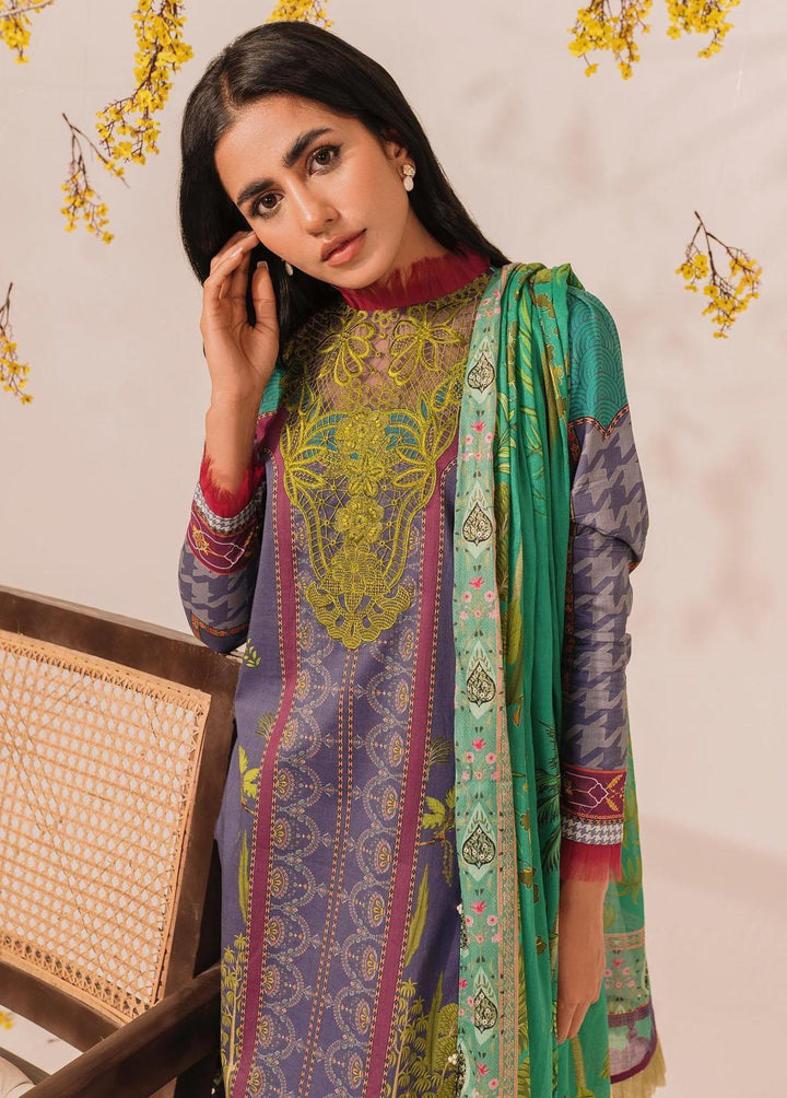 Meraki by Asifa & Nabeel Printed Lawn Suits Unstitched 2 Piece AN23M MKL-16 - Summer Collection