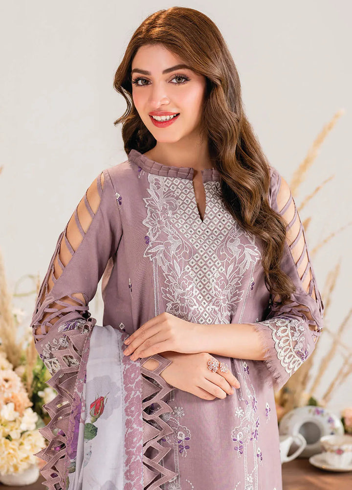 Meraki By Asifa And Nabeel Embroidered Khaddar Suit Unstitched 3 Piece AN24MW MW-04 Sombre - Winter Collection