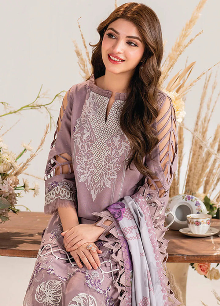 Meraki By Asifa And Nabeel Embroidered Khaddar Suit Unstitched 3 Piece AN24MW MW-04 Sombre - Winter Collection