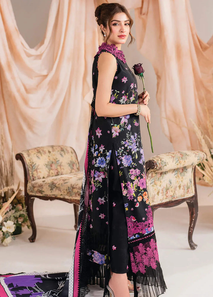 Meraki By Asifa And Nabeel Embroidered Khaddar Suit Unstitched 3 Piece AN24MW MW-10 Nocturne - Winter Collection